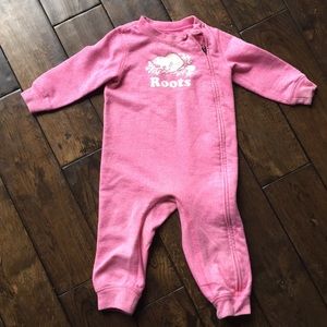 Roots Pink Romper